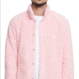 10 deep pink poodle jacket.